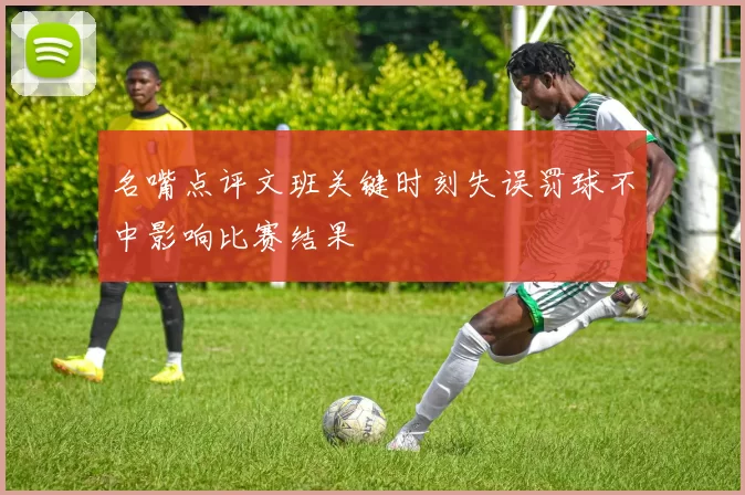 名嘴点评文班关键时刻失误罚球不中影响比赛结果